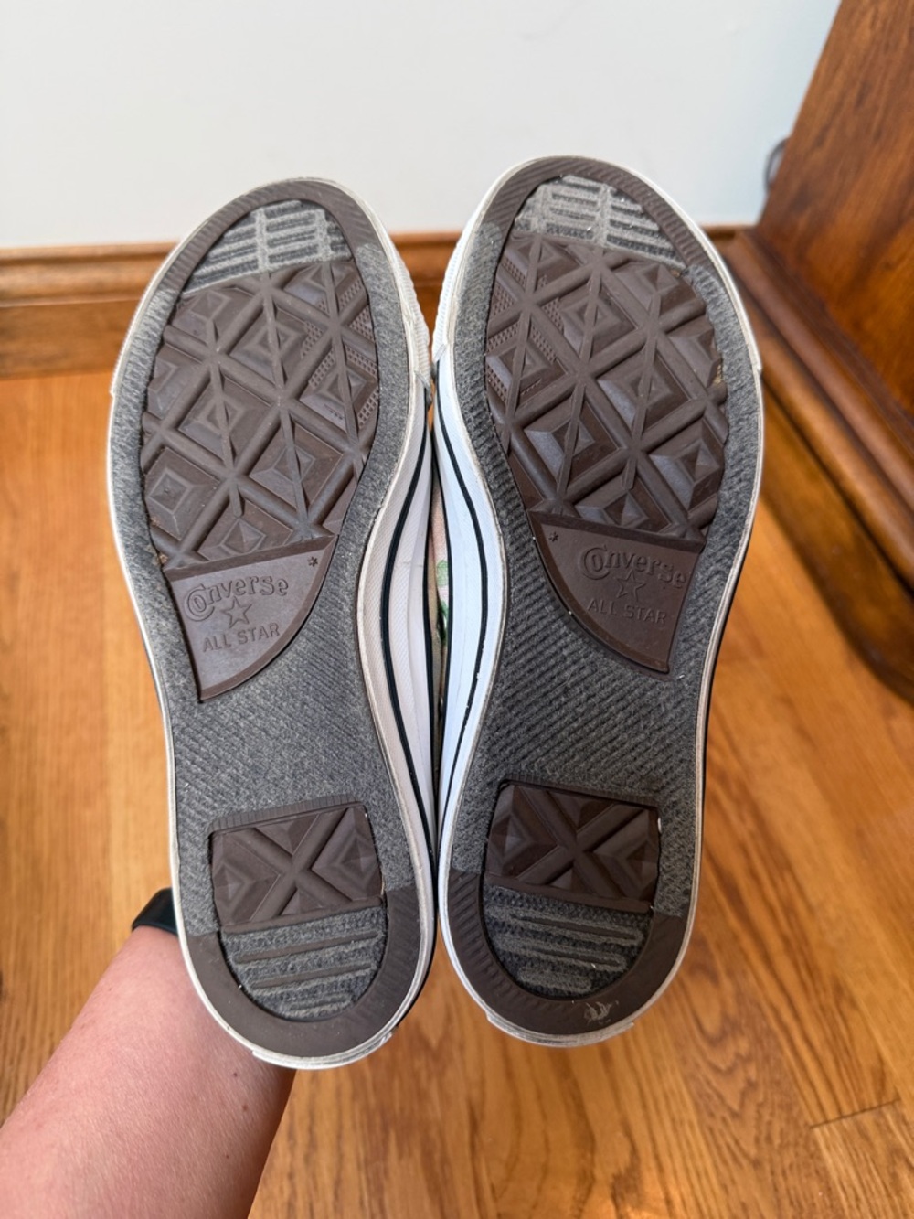 Converse CTAS Shoreline Washed Floral Elastic Back Slip On Sneakers Women’s Sz 8 - Picture 7 of 10